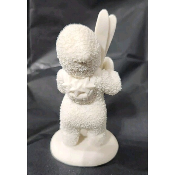 Dept 56 Snow Bunnies 3 Figures Baseball Skiing Sledding No Chips - Picture 3 of 14